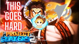 Project Slayers 2s Main Menu Theme Goes HARD [upl. by Euqinue]