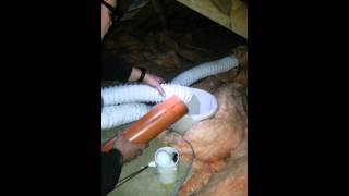 How not to install a fan and duct [upl. by Okihcas]