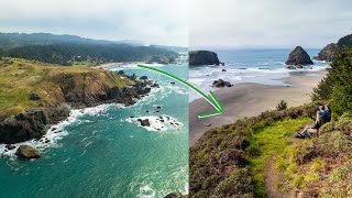 The Best Hike on the Oregon Coast Cape Ferello to Whalehead Beach [upl. by Dorwin794]