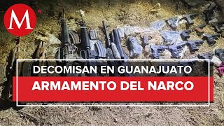 En 6 meses incautan al crimen más de 141 mil pertrechos en Guanajuato [upl. by Sophey938]