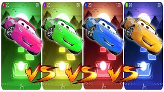 Cruz Ramirez fights in different colors McQueen 🆚 Coffingdance 🆚 TILES Hop EDM Rush 🎶 Gameplay 🎯 [upl. by Horten]