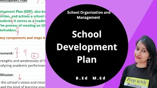 School Development Plan  School Organization and Management [upl. by Terrill]