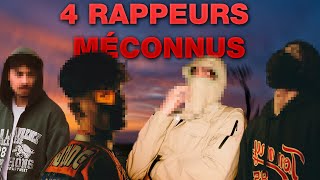 4 RAPPEUR MÉCONNUS et qui mérite beaucoup plus [upl. by Harsho773]