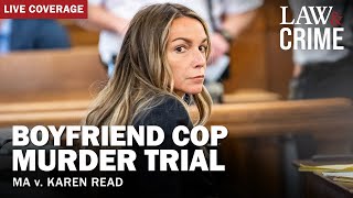 LIVE Boyfriend Cop Murder Trial – MA v Karen Read – Day 3 [upl. by Enahs]