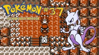 Pokemon Yellow Walkthrough Part 37  Cerulean Cave  Catching Mewtwo PostGame [upl. by Croydon192]