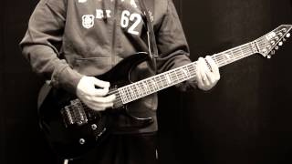 Slipknot  Psychosocial rhythm guitar cover [upl. by Wellesley]