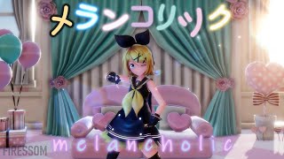 【MMD】メランコリックMelancholic  Sour式鏡音リンSour Kagamine Rin 【2K 60fps】 [upl. by Leryt434]