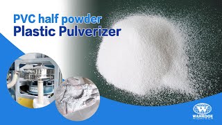 80 Mesh Plastic Pulverizer Machine PVC Grinder Plastic Powder Making Machine PVC Milling Machine [upl. by Flanna]