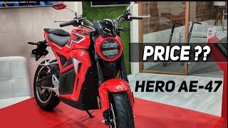 HERO AE 47 Price kiya hogi   My opinion  Hero upcoming Electric motorcycle 🔥 [upl. by Nodarb]