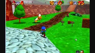 Blue and Green Mario SUPER MARIO 64 COLOR CODE WITH DEMO CUSTOM [upl. by Euginomod911]