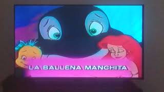 Cierre VHS La Sirenita La Ballena Manchita 1993 Argentina Gativideo [upl. by Ronnica584]