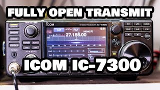 All Band Transmit Modification Icom IC7300 Full Explanation w Test at End [upl. by Kaenel]