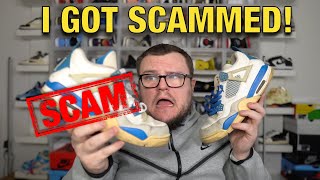 EXPOSED I GOT SCAMMED FOR FAKE JORDANS I SHOULD HAVE WAITED FOR 2024 RELEASE [upl. by Dadirac]