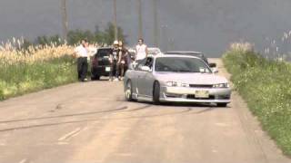 Nissan Silvia S14 Drifting in Japanese Mountains [upl. by Centonze]