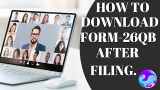 HOW TO DOWNLOAD FORM26QB AFTER FILING [upl. by Gazo]