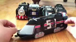 Power Rangers Lightspeed Rescue DX Supertrain Megazord [upl. by Allison]