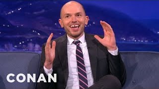 Paul Scheer Loves quotFamily Feudquot  CONAN on TBS [upl. by Sible]