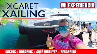 XCARET XAILING 🛥 XCARET  MI EXPERIENCIA  TORRE ESCÉNICA DE CANCÚN  CESARE 182  COSTOS  HORARIOS [upl. by Berty507]