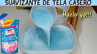 SUAVIZANTE DE TELA CASERO CON POCOS INGREDIENTES [upl. by Hitoshi]