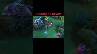 WHEN YOU PLAY MLBB IN 300 AM mobilelegends dracula mlbb alucard shorts [upl. by Olson549]