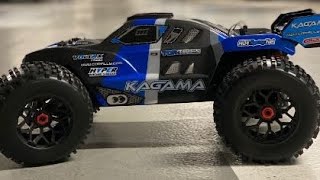 Arrma kraton 6s exb vs Corally kagama MMX8s RC pursuit speed run savage 🏎️💥 [upl. by Rehposirhc925]