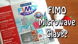 FIMO Microwavable Clay  DEMO [upl. by Condon]