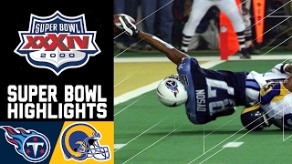 Super Bowl XXXIV Recap Rams vs Titans  NFL [upl. by Elyr135]