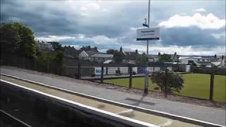 ScotRail Far North Line Invergordon ⇒ Dunrobin Castle 158 721 [upl. by Eissel893]