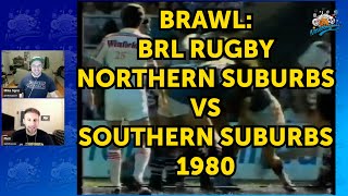 BRAWL BRL Rugby  Northern Suburbs vs Southern Suburbs 1980 [upl. by Azila]