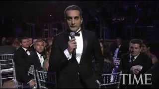 Bassem Youssef In Time Magazine Celebration [upl. by Wendalyn]