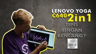 LAPTOP DESIGNER  Review LENOVO YOGA C64013IML CORE i5 [upl. by Seessel877]