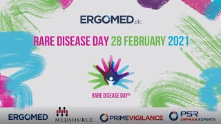 Rare Disease Day 2021  Ergomed plc [upl. by Frohne]