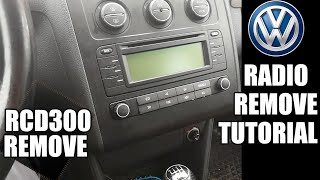 2004 VW Touran Radio Removal [upl. by Moulton105]