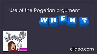 PFBT OPEN LECTURE Rogerian argument [upl. by Zaraf284]