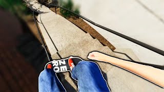 Skating The GNARLIEST Rail in FIRST PERSON  Skater XL [upl. by Edholm]