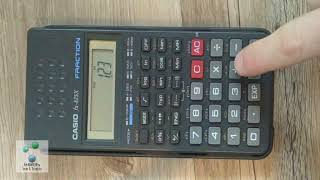 CASIO fx82SX 250HC 10 Werte runden [upl. by Sirac]