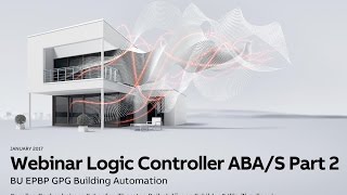 Webinar about the Logic Controller ABAS 121  Part 2 [upl. by Asirrom]