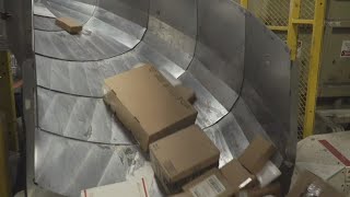 Millions of packages on the move for USPS as Christmas nears [upl. by Emawk]