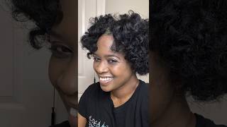 Flexi Rods on Short Natural Hair natural shorts [upl. by Paul592]