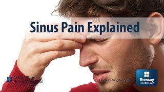 Sinus Pain Explained  Dr Jason Roth  North Shore Private Hospital [upl. by Otrevogir]