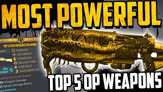 TOP 5 MOST POWERFUL LEGENDARY WEAPONS  Borderlands 3  5 OP WEAPONS  March 2020 [upl. by Pretrice]