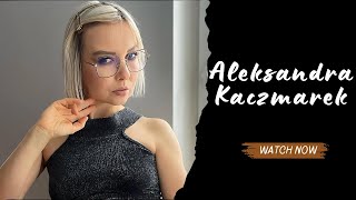 Aleksandra Kaczmarek ▶️ Naturally Old Curvaceous Body Positivity Icon  Biography Lifestyle [upl. by Richela]