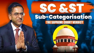 SubCategorisation of SCs and STs  The Supreme Court Verdict I Current Affairs I Keshav Malpani [upl. by Emia]