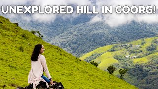 BEAUTIFUL TREK IN COORG  Kumara Parvatha peak view  Unexplored hill in Coorg [upl. by Had]