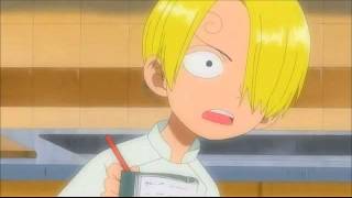 Little East blue  Sanji Flashback Sub Español [upl. by Marjy36]