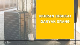 Kingkoper  Koper Ukuran 24 inch Muat Berapa Baju   Harus Masuk Bagasi Pesawat [upl. by Hacissej]