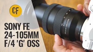 Sony FE 24105mm f4 G OSS lens review with samples Fullframe amp APSC [upl. by Ppilihp]