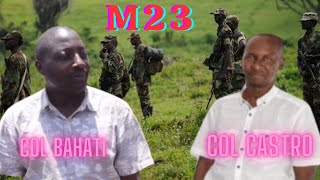 AGAHINDA MURI M23 UKURI KU RUPFU RWA COL CASTRO NA COL BAHATI BO MURI M23 INTAMBARA IKOMEYE I GOMA [upl. by Alexis58]