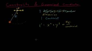 Constraints and generalized coordinates [upl. by Roel543]