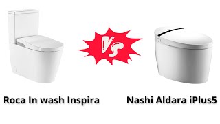 Los 2 mejores WC Japoneses del mercado  Comparativa Roca In wash Inspira vs Nashi Aldara iPlus5 [upl. by Gessner542]